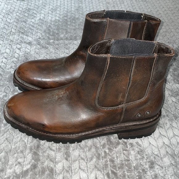 Freebird By Steven Ankle Boot Mens 12. Brown Distress Leather. Style is Dean. - Picture 2 of 14